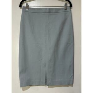 Banana Republic Women's Light Blue Dressy Pencil Skirt Size 6 NWT Stretchy